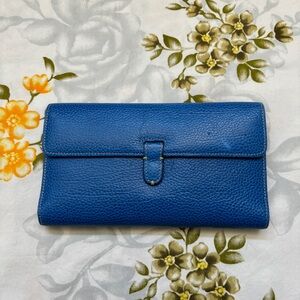 Tusk Blue Trifold Wallet